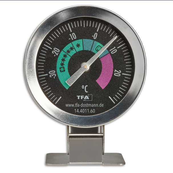 Analogue freezer-fridge-thermometer 14.4011