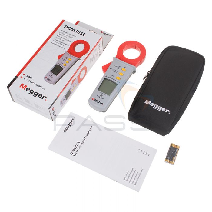 DCM305E Earth leakage clampmeter