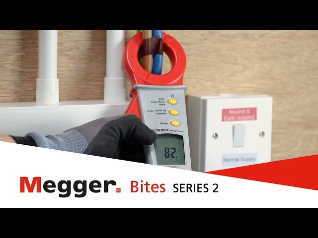 DCM305E Earth leakage clampmeter