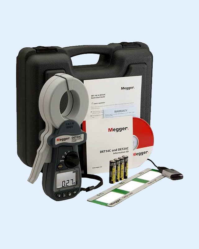 DET24C Digital Earth Clamp Tester
