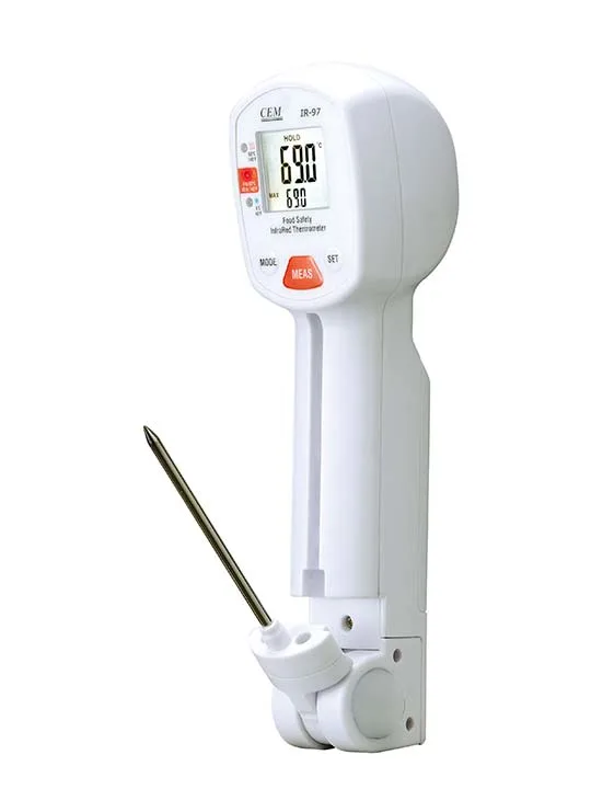 IR-97 Food Safety Infrared Thermometer with Probe