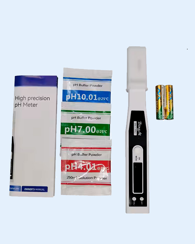 New portable pH meter for water, pen type PH-1 PRO