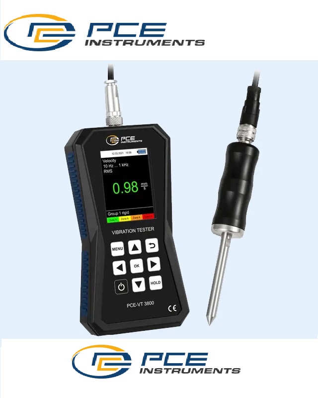 PCE-VT 3800S Vibration Analyzer
