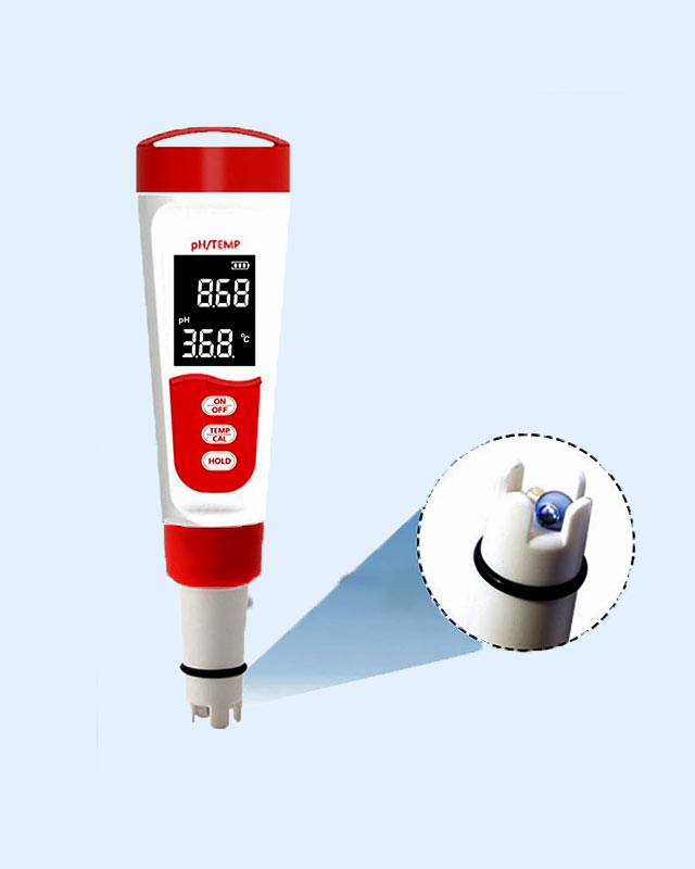 PH 100 Pen device for measuring the acidity of water