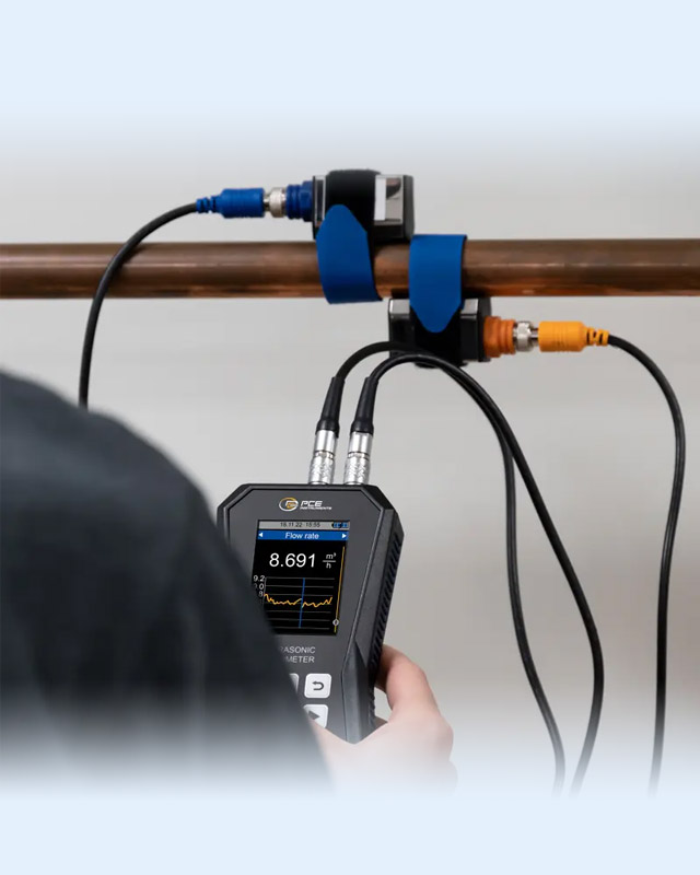 Ultrasonic Flow Meter PCE-TDS 200 M