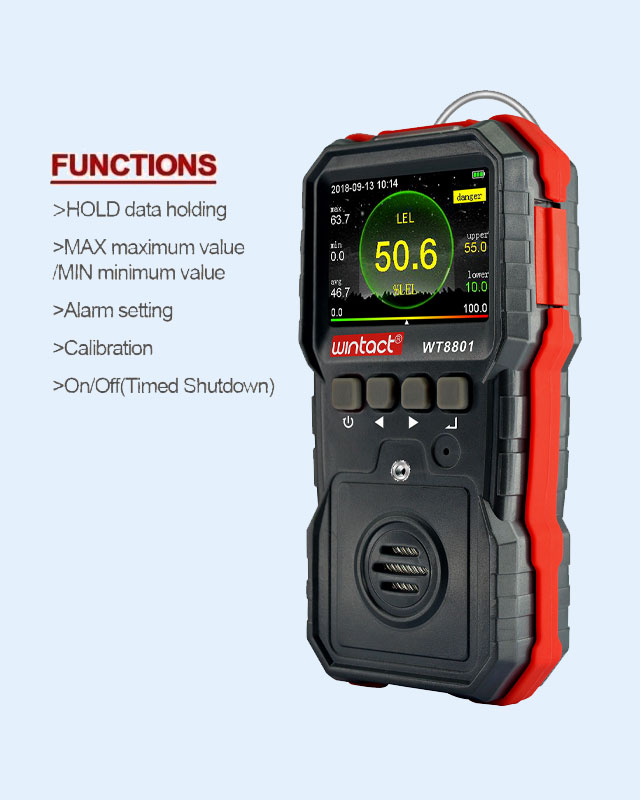 WT8801 Combustible Gas Detector