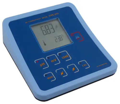 CPC-511   جهاز معملى لقياس الحموضة والقلوية والتوصيلية الكهربية والملوحة والاملاح الكلية الذائبة والحرارة