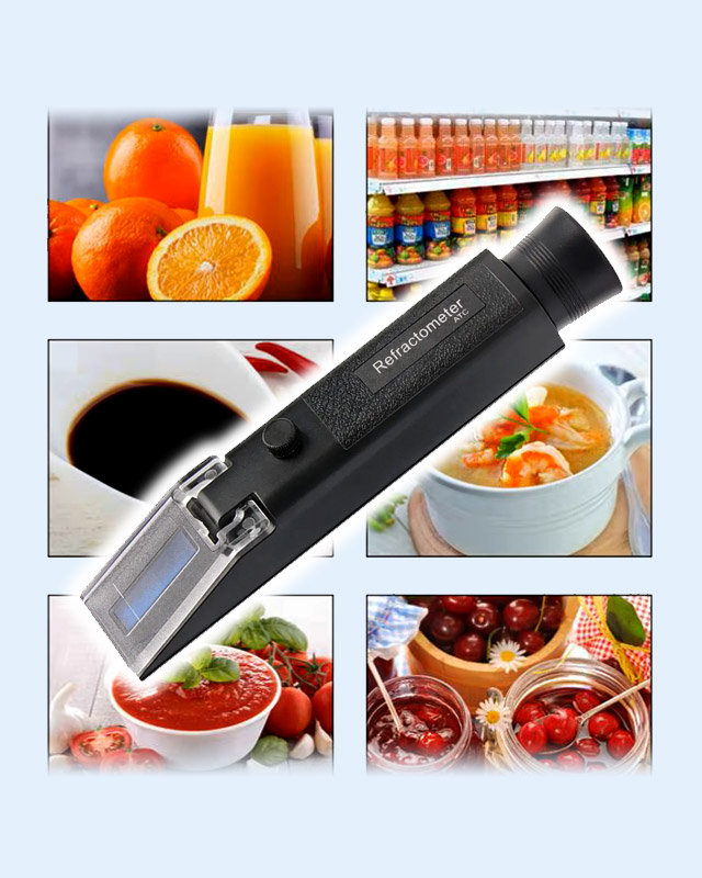 Brix Hand held Refractometer Sugar Fruit New style 0-32%