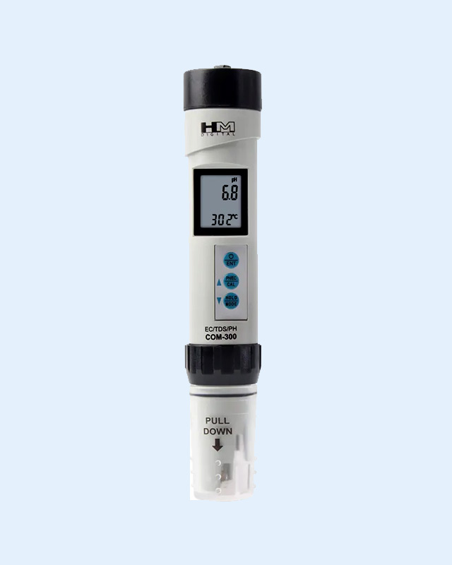 COM-300  pH/EC/TDS/Temp Meter