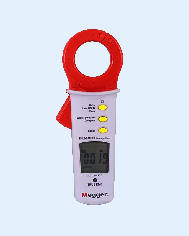 DCM305E Earth leakage clampmeter