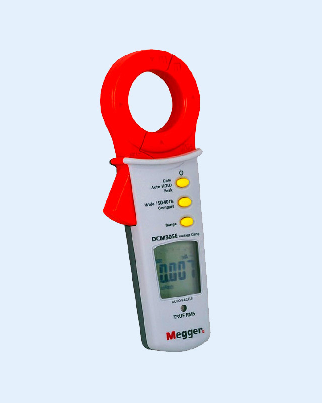 DCM305E Earth leakage clampmeter