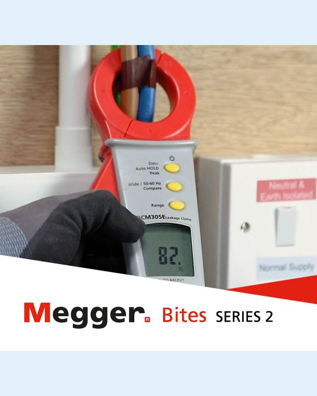 DCM305E Earth leakage clampmeter