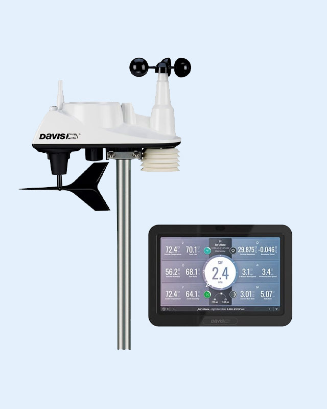 Vantage Vue Weather Station with WeatherLink Console Meteorological station